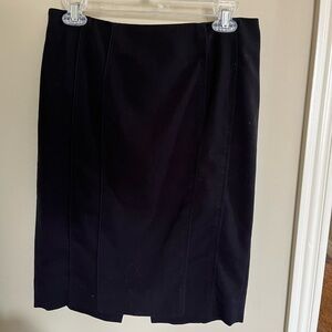 White House Black Market Black Pencil Skirt